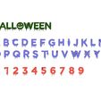 CFHalloween_assembly1.jpg Pack 8 types Letters and Numbers HALLOWEEN Letters and Numbers - Pack Collection: 8 types