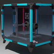 render6_resultat.png Modular 3D Printer Enclosure (CR-10)
