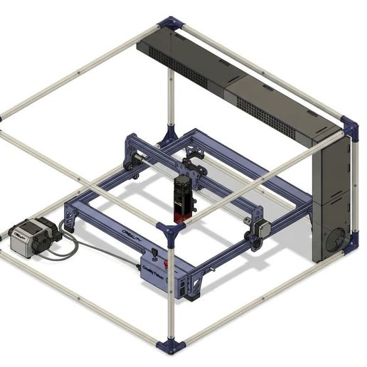 Creality Laser Enclosure Exhaust Duct and Generic´s