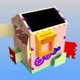 Bizihouse_3D-Model-Render-7.jpeg Small Childrens Didactic Model House For Laser Cutter-Engraver or CNC Router