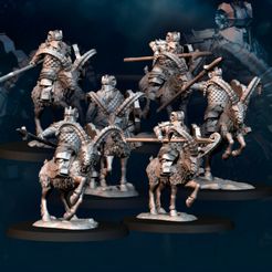 720X720-6x-silver-goat-dwarves-spearmen.jpg 6x Silver Goat Dwarf Spearman | Silver Goat Dwarves | Fantasy