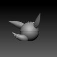 ZBrush-Document7.jpg Pokemon Eevee Pokeball