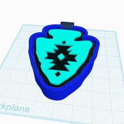 Arrowhead-aztec-1.png Fichier STL Arrowhead aztec・Modèle à télécharger et à imprimer en 3D