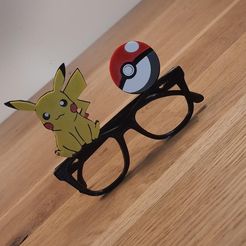 Multy-glasses-picture-2.jpeg OBJ-Datei Pikachu-Brille (Partybrille)・Modell für 3D-Drucker zum Herunterladen