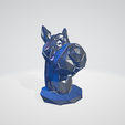 5.png ScoobyDoo bust WIREFRAME VORONOI WIREMESH MESH