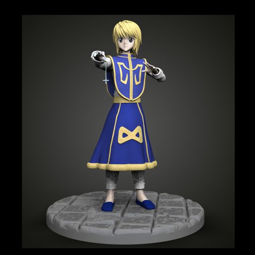 🏹 Kurapika HxH・ STL File for ・Cults