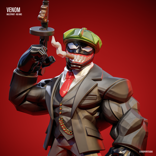 Venom Multipart No Ams 3D model