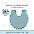 Etsy-Listing-Template-STL.png Baby Bib Cookie Cutters | STL Files