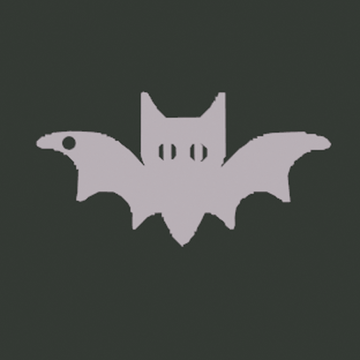 Halloween - Morcego 3D model