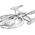 USS_Yeager_concept_art.jpg Star Trek Discovery: U.S.S. Buran / Yeager