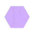 Original_90s_Hexagonal_Tessellation_Dice_Box_Bottom.stl Orginal 90's 7 Hex Tessellation "Hex Box" Dice Box.