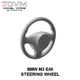 e46-2.png BMW M3 E46 STEERING WHEEL IN 1/24 SCALE