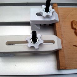 Clamps_1.jpg Support, press, for clamping material to CNC slotted table Milling machine - T SLOT TABLE CLAMPS