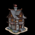 7.png Stylized Fantasy Medieval House