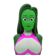 u-nti-tled.png She Hulk Bust Model Made in blender