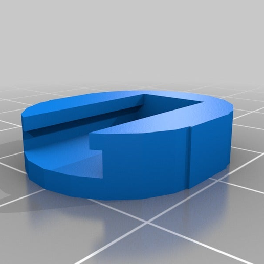 Download free STL file End Cap for 4 inch quick release clamps • 3D ...