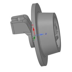 roulette.JPG STL file Dishwasher basket wheel・3D printing model to download
