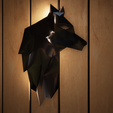 Imagen21_001.png ARTE Geometric Wolf Wall Lamp