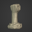 I11.png Low Poly Hand Figurine