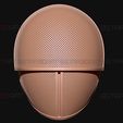 z08.jpg STL file Squid Game Mask - Soldier Mask Foldable(Moveable) - With TUTORIAL(Step by Step)・Design to download and 3D print