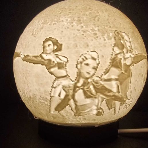 WhatsApp-Image-2025-11-19-at-21.24.12_782bd778.jpg ✨ K-Pop Demon Hunters Lithophane Globe (3-Image Edition) – 2 STL Files (Globe + Base)