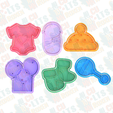 3.png Baby shower cookie cutter set of 6