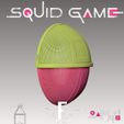 masksoldier3.jpg Archivo STL gratuito El juego del calamar mask/ Squid Game Mask - Front Man Mask Squid Game・Objeto imprimible en 3D para descargar