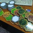 WMta3PElJiU.jpg K Catan contour hexes with borders and ext. for 5-6 gamers
