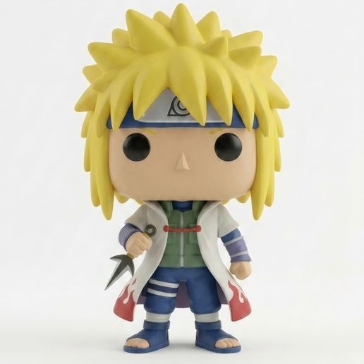 Minato - Naruto - Pop Edition 3D model by PrimeSculptDesign