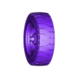 Tire_4x.stl Remorque de voiture imprimable en 3D à différentes échelles