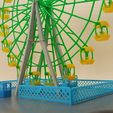 Photo-7.jpg Ferris wheel Pripyat, Soviet standard Ferris wheel, scale model 1:100, movable