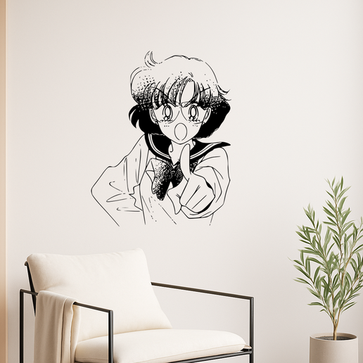 Sailor Moon - Ami Mizuno Studying