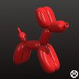 IMG_6961.jpeg Balloon Dog, STL and OBJ digital file for 3D printing, miniature toy for collection and decoration