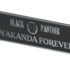 Black-Panther-Wakanda-Forever-Keychain3.jpg Black Panther: Wakanda Forever Keychain