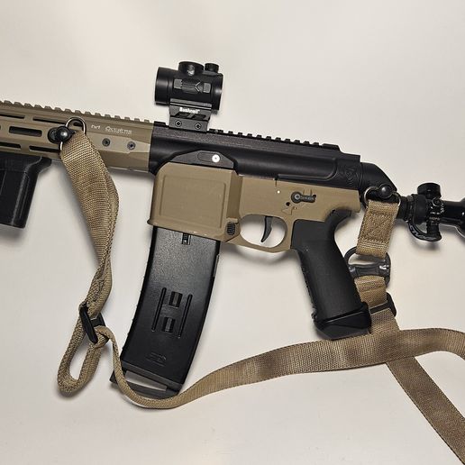 👽 EMFAR100 lower prototype・ STL File for 3D printing・Cults