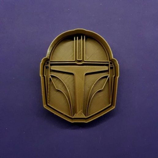 The Mandalorian Cookie Cutter - 3D model önizlemesi