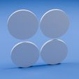 six-speed-manual-shift-pattern-knob-insert-set-3d-print-3-back.jpg Six Speed Manual Shift Pattern Knob Insert Set — STL File | Display | Gift