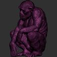 Chimpanzee-monkey-stl-3d-printable-model-4.jpg Singe chimpanzé stl modèle imprimable en 3d