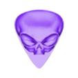 PUA ALIEN.stl Alien guitar pick