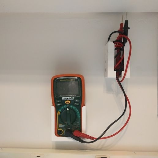 Extech EX330 Multimeter & Lead Wall Mount