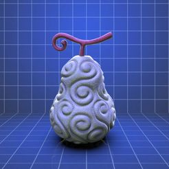 STL file AKUMA NO MI: UO UO NO MI. KAIDO DEVIL FRUIT・3D print object to  download・Cults