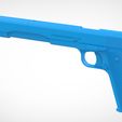 2.27.jpg Colt M1911A1 from the movie Hitman Agent 47 1 to 12 scale 3D print model