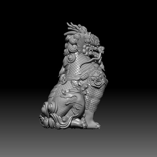 🐉 Kirin for print・ STL File for 3D printing・Cults