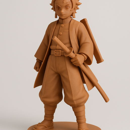 Tanjiro Kamado – 3D Printable Figure 3D model
