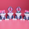 Valentine-Flexi-Rabbit---Cute-3D-Keychain-Toy-3723.jpg 🦊 Chibi Forest Collection – Articulated Fox & Wolf Bundle | Cute Print-in-Place Animals