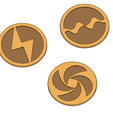 LTTP Medallions 2.PNG Bombos, Ether, and Quake Medallions and Coasters (LTTP)