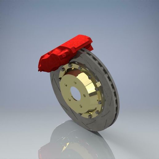 DBA 2935 Brake Rotor 3D model