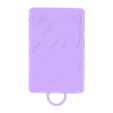 Uno Reverse Keychain.stl Porte-clés carte inversée Uno