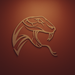 img1.png STL file Wall Art - Snake Head・3D print design to download