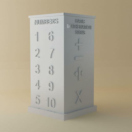 Alcancia educativa para infantes 3D model